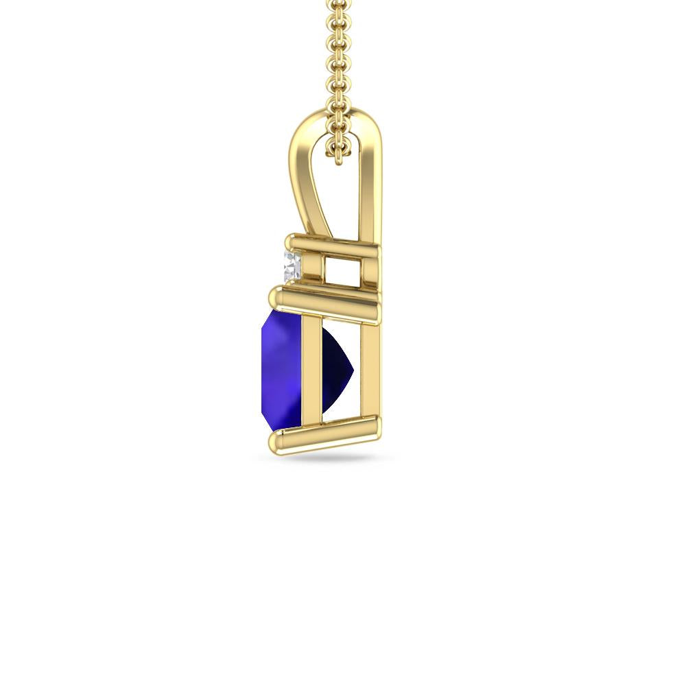 Yellow Gold - Tanzanite