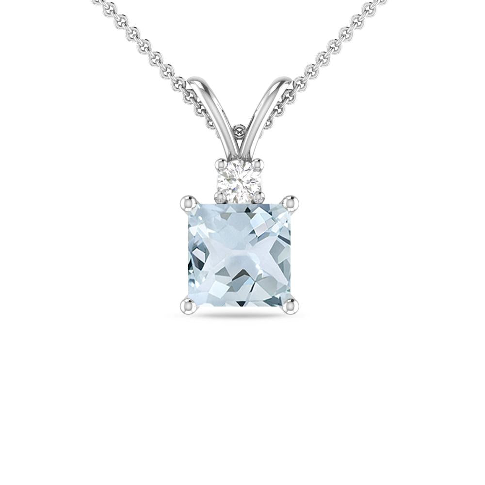 White Gold - Aquamarine