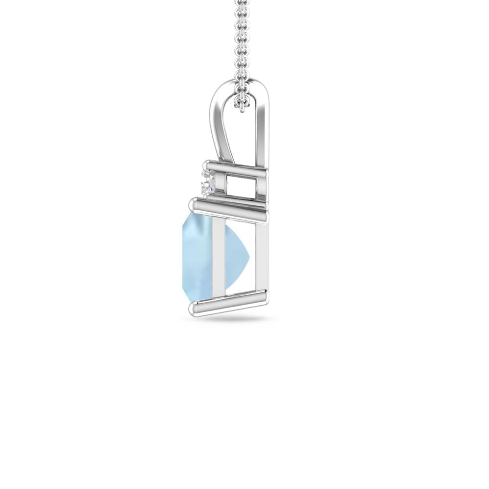 White Gold - Aquamarine