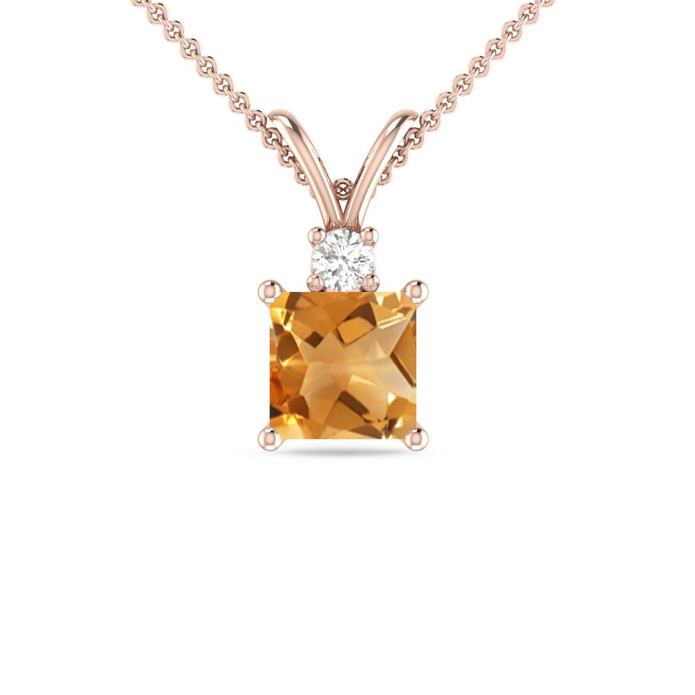 Rose Gold - Citrine