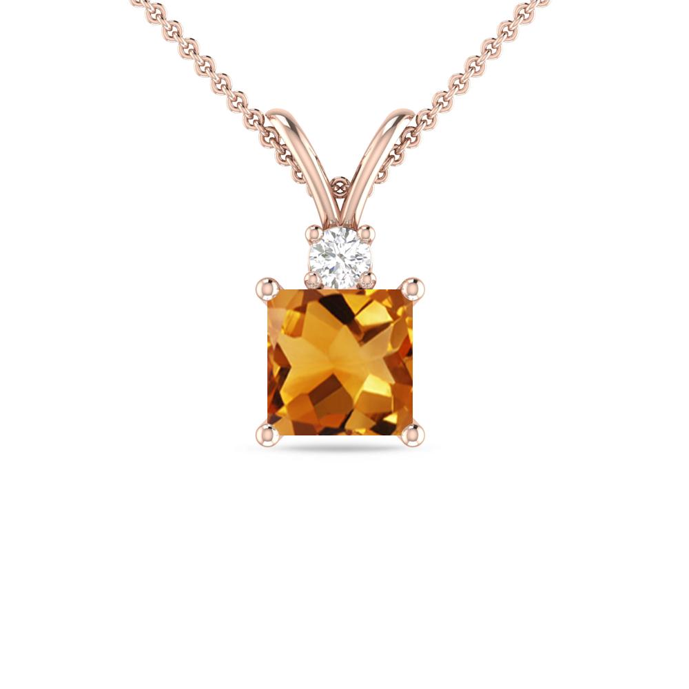 Rose Gold - Citrine