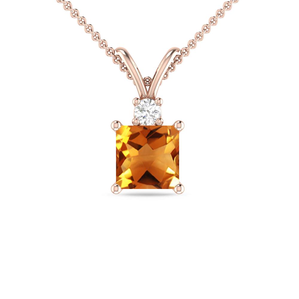 Rose Gold - Citrine