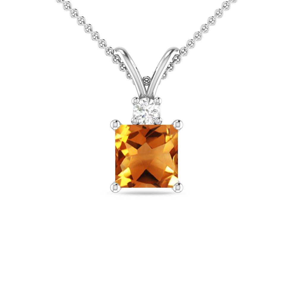 White Gold - Citrine