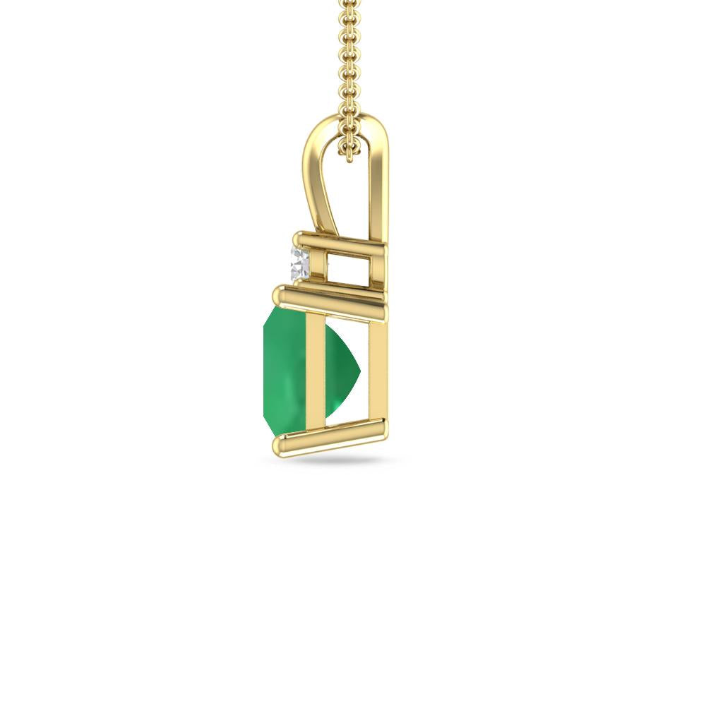 Yellow Gold - Emerald