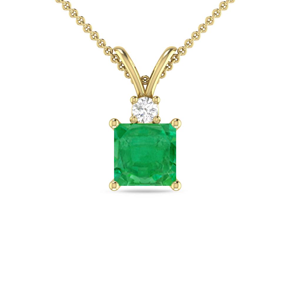 Yellow Gold - Emerald