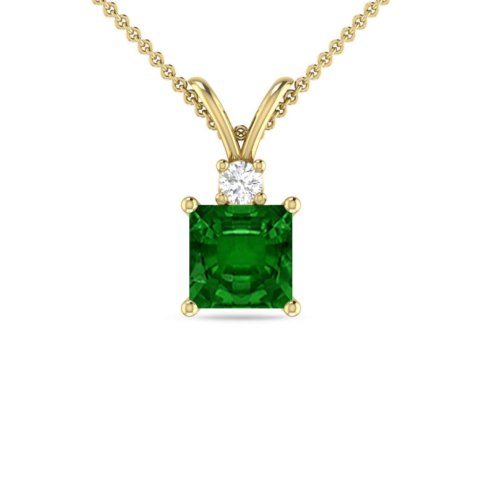 Yellow Gold - Emerald