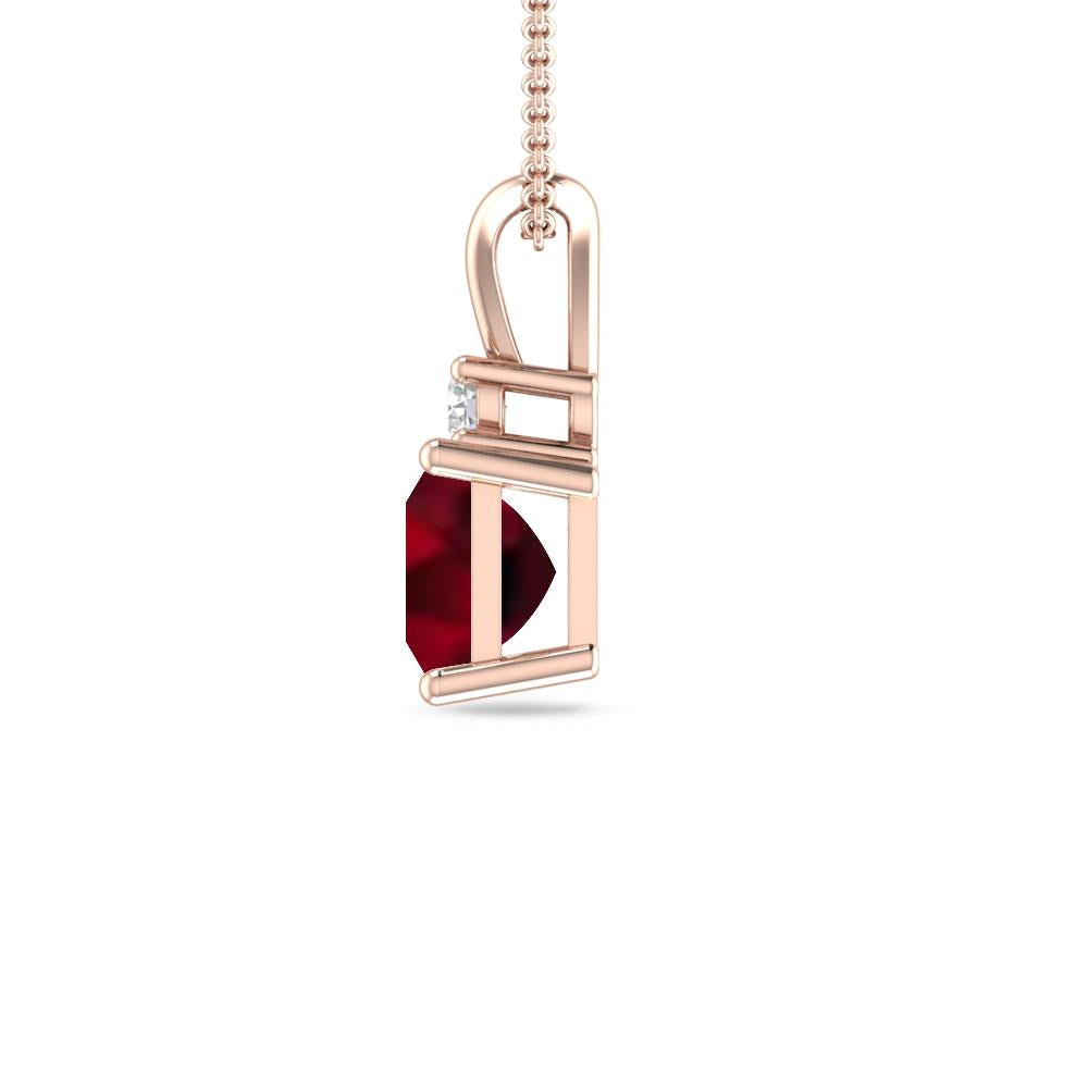 Rose Gold - Garnet