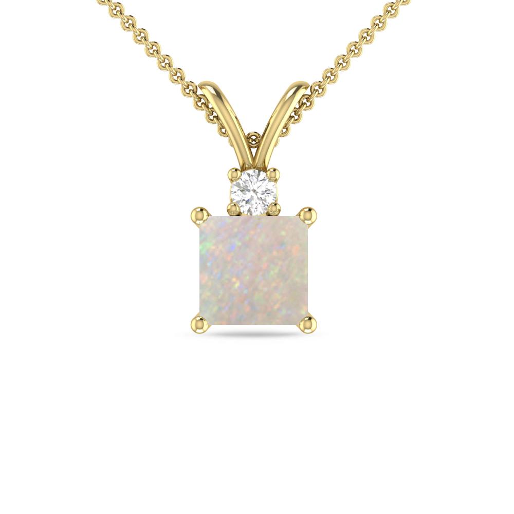 Yellow Gold - Opal