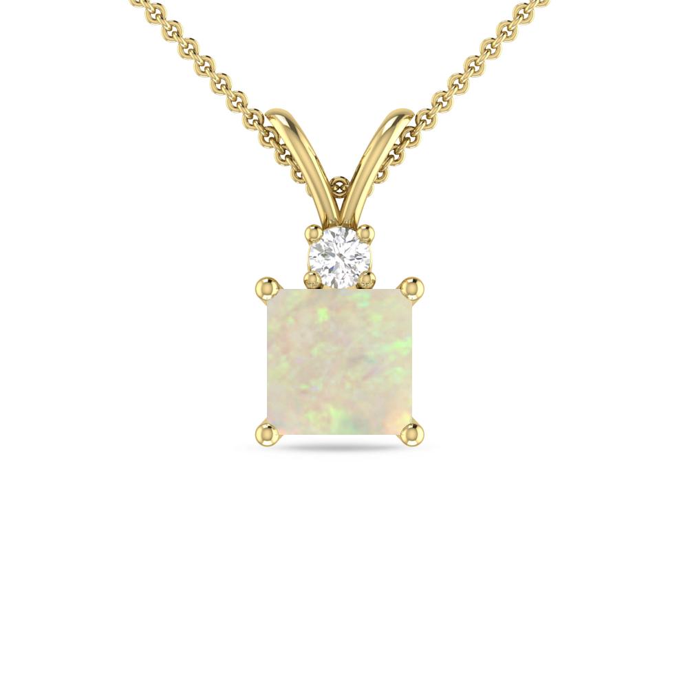 Yellow Gold - Opal