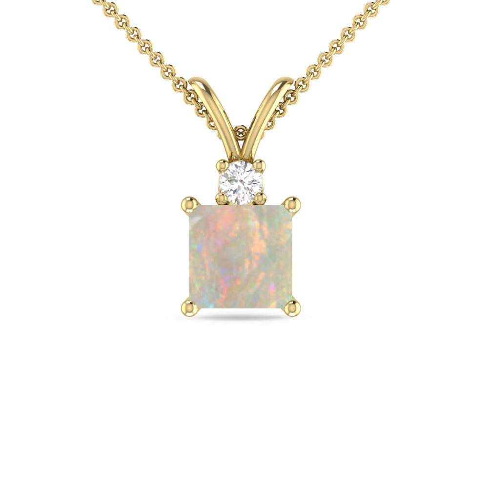 Yellow Gold - Opal