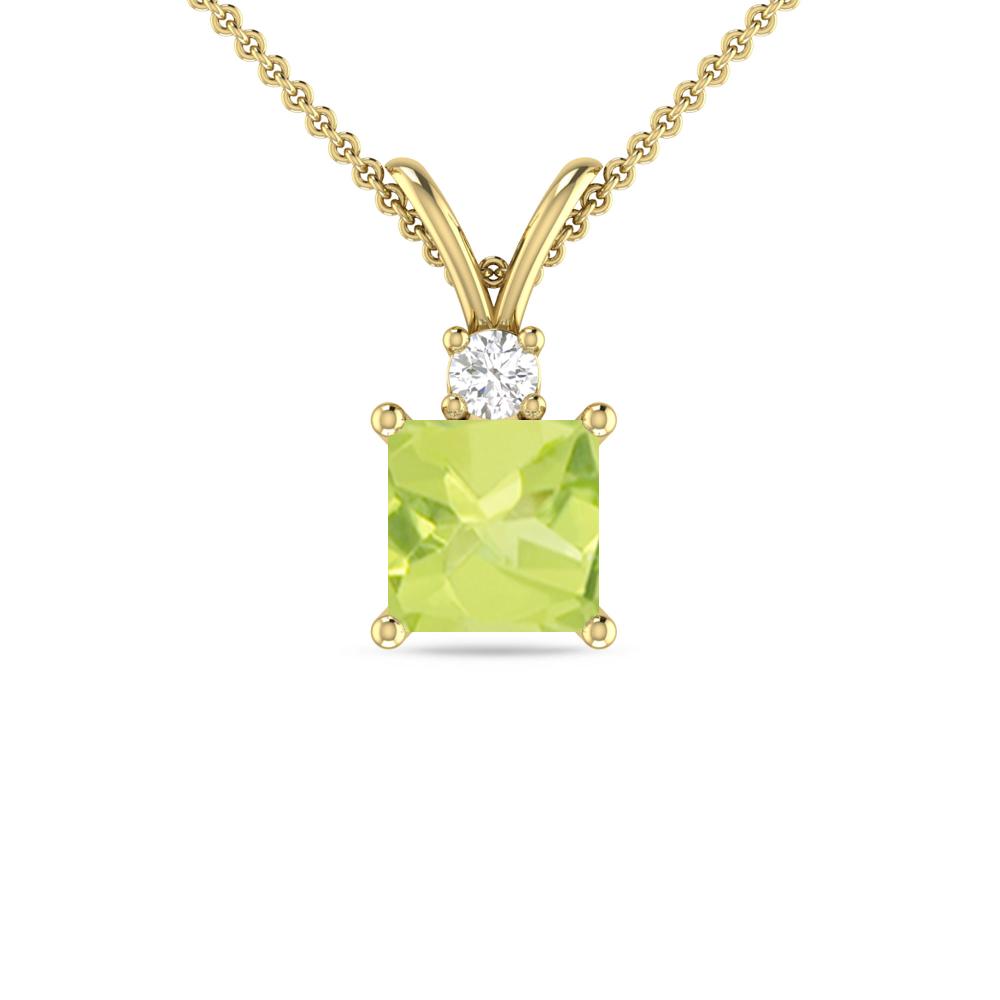 Yellow Gold - Peridot