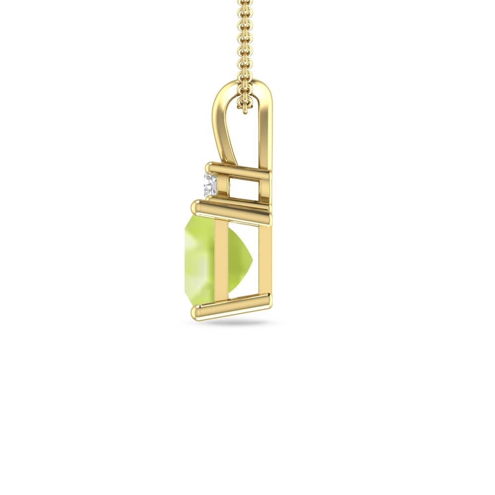 Yellow Gold - Peridot