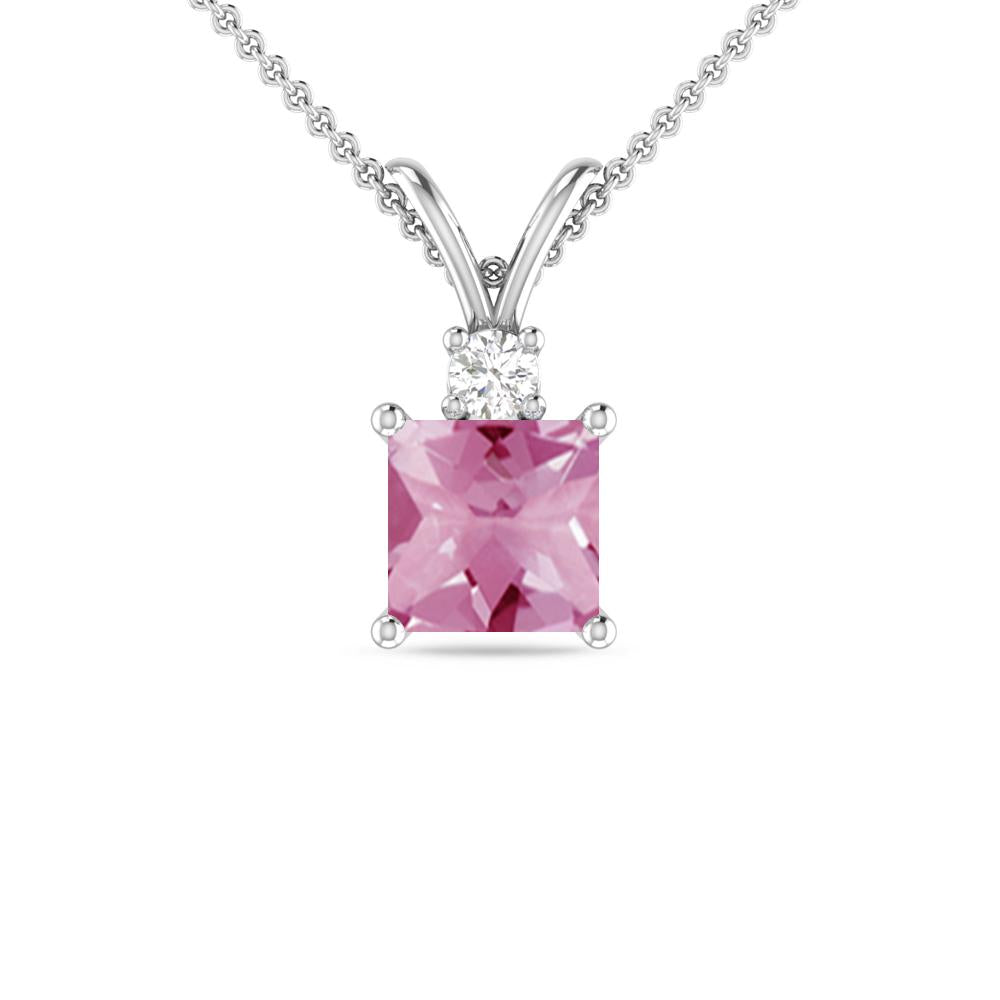 White Gold - Pink Tourmaline