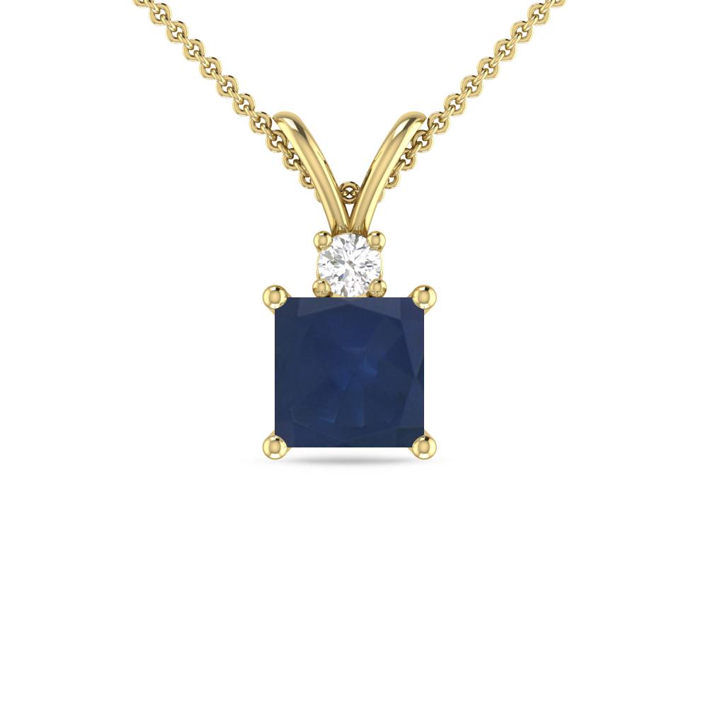 Yellow Gold - Sapphire