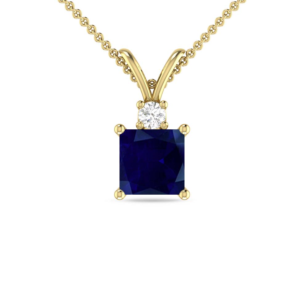 Yellow Gold - Sapphire