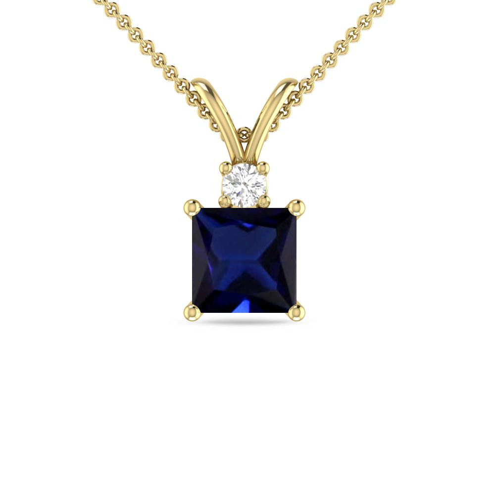 Yellow Gold - Sapphire