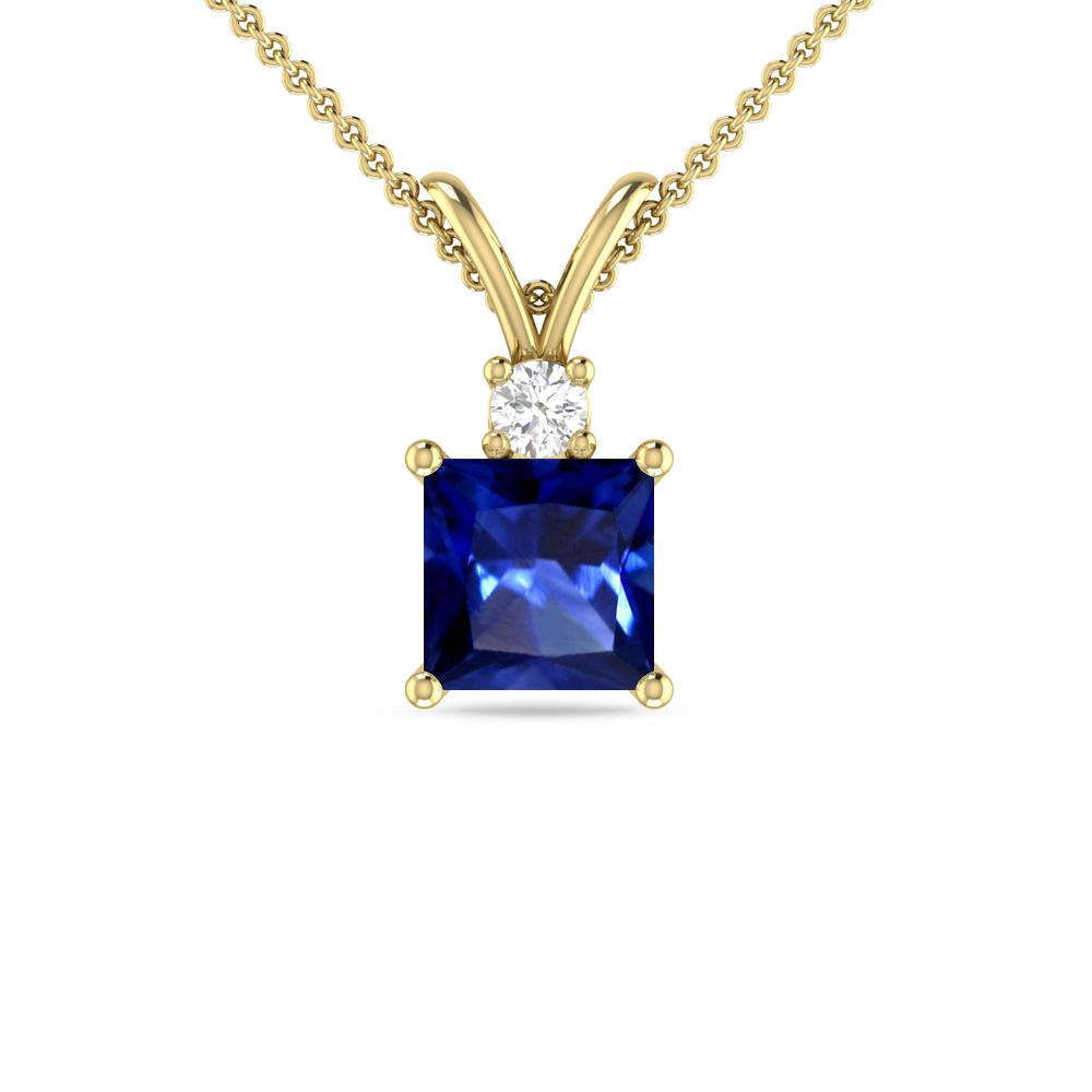 Yellow Gold - Sapphire