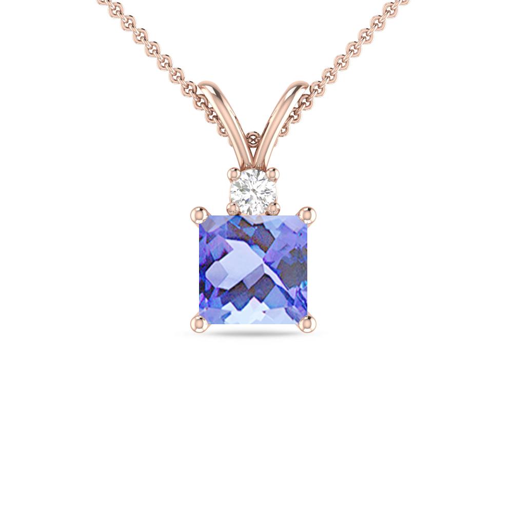 Rose Gold - Tanzanite