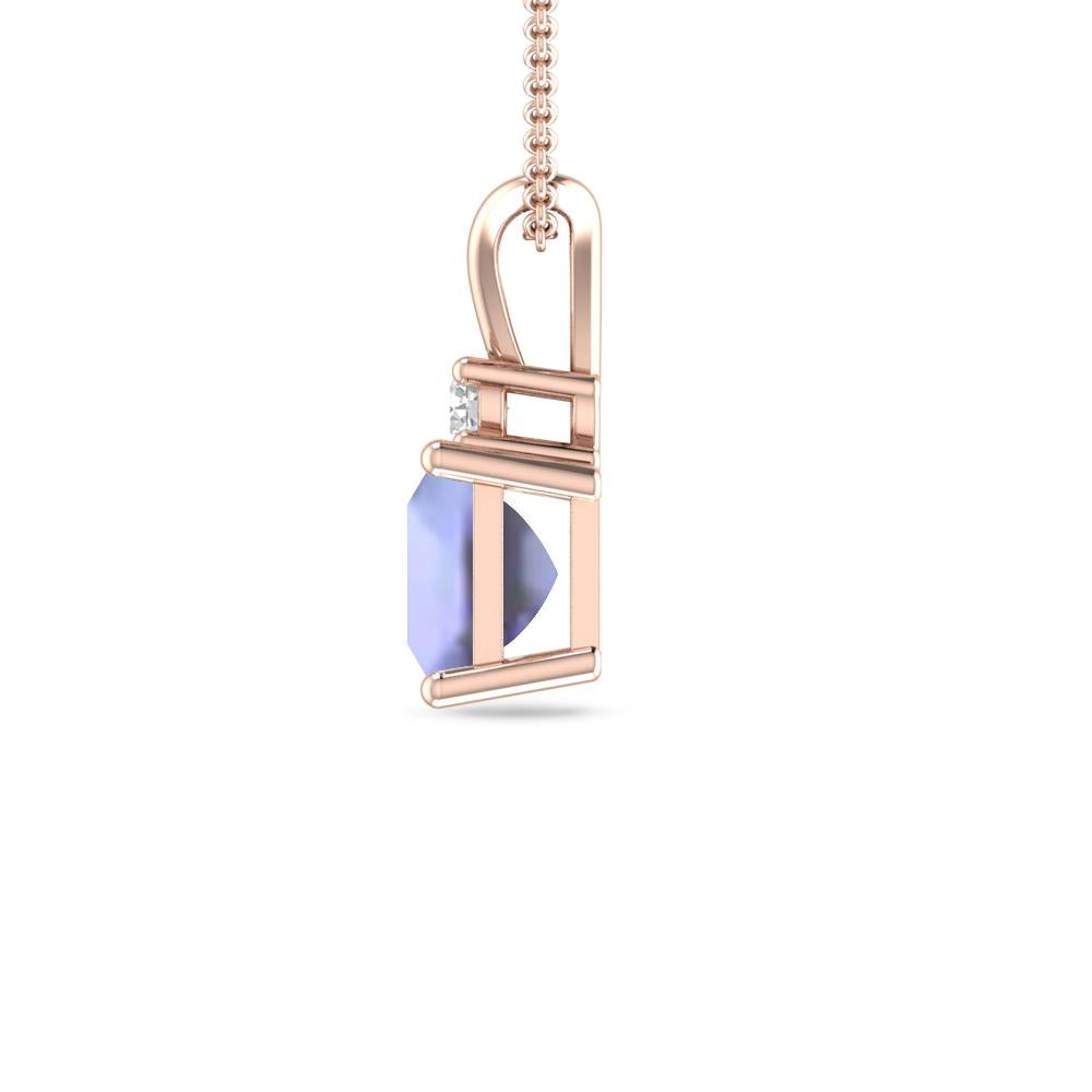 Rose Gold - Tanzanite