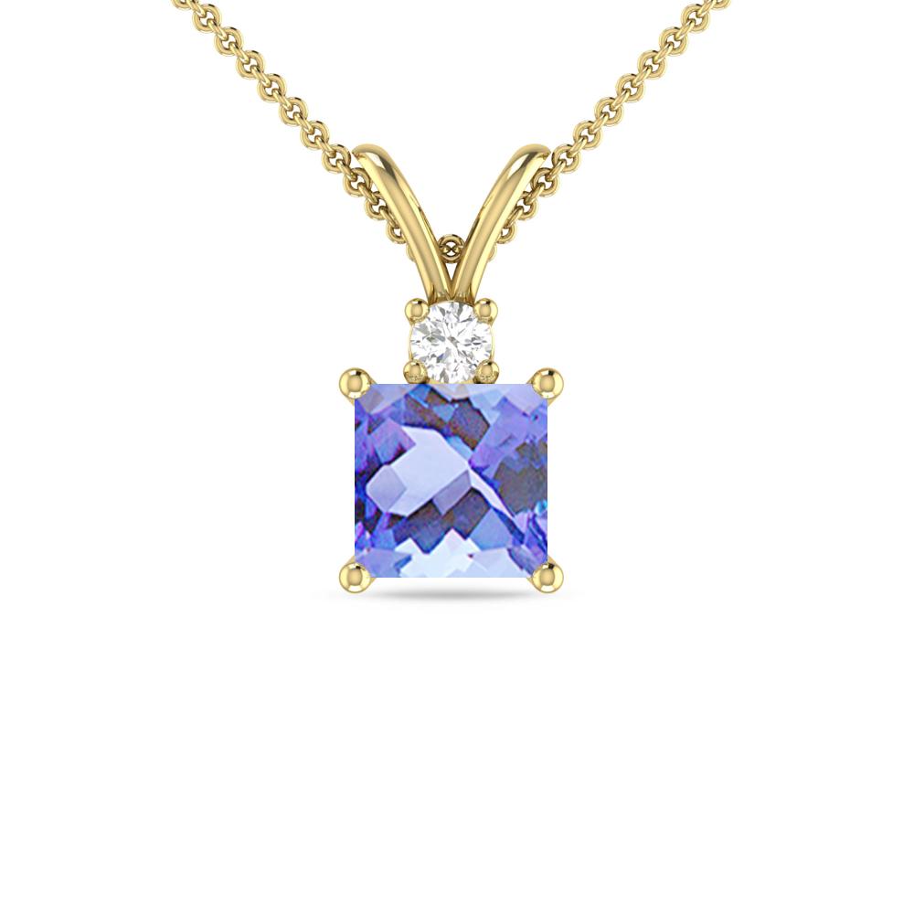 Yellow Gold - Tanzanite