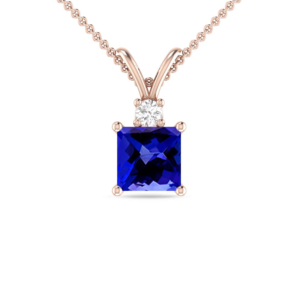 Rose Gold - Tanzanite