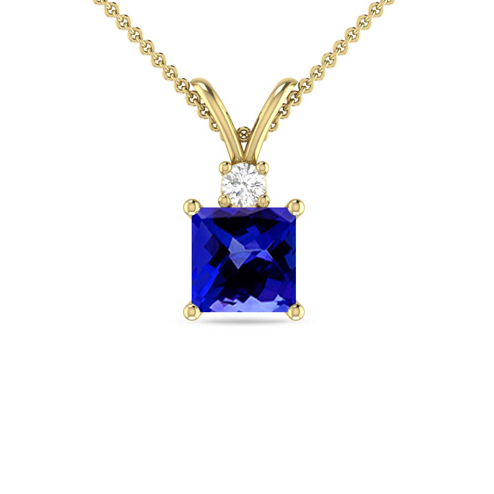 Yellow Gold - Tanzanite