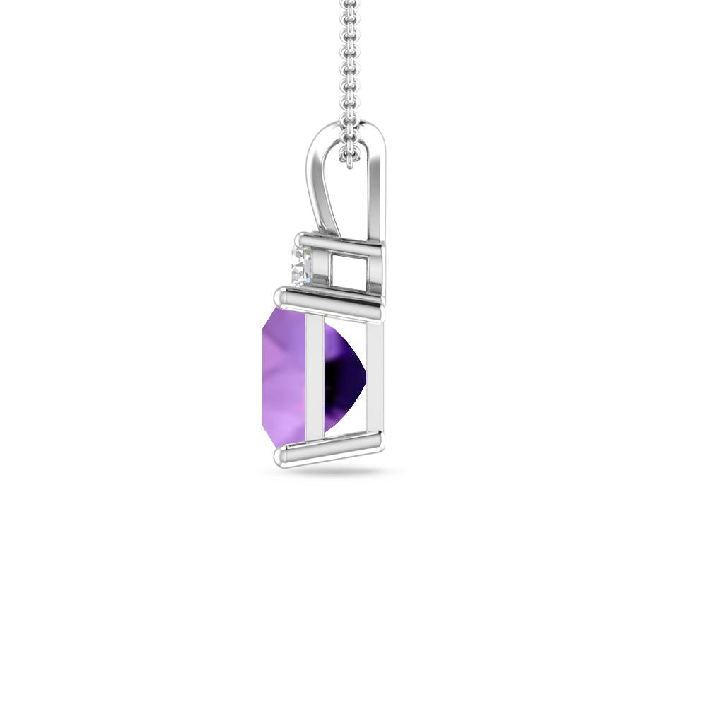 White Gold - Amethyst