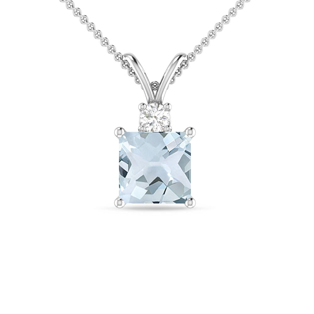 White Gold - Aquamarine