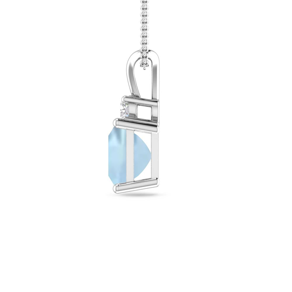 White Gold - Aquamarine