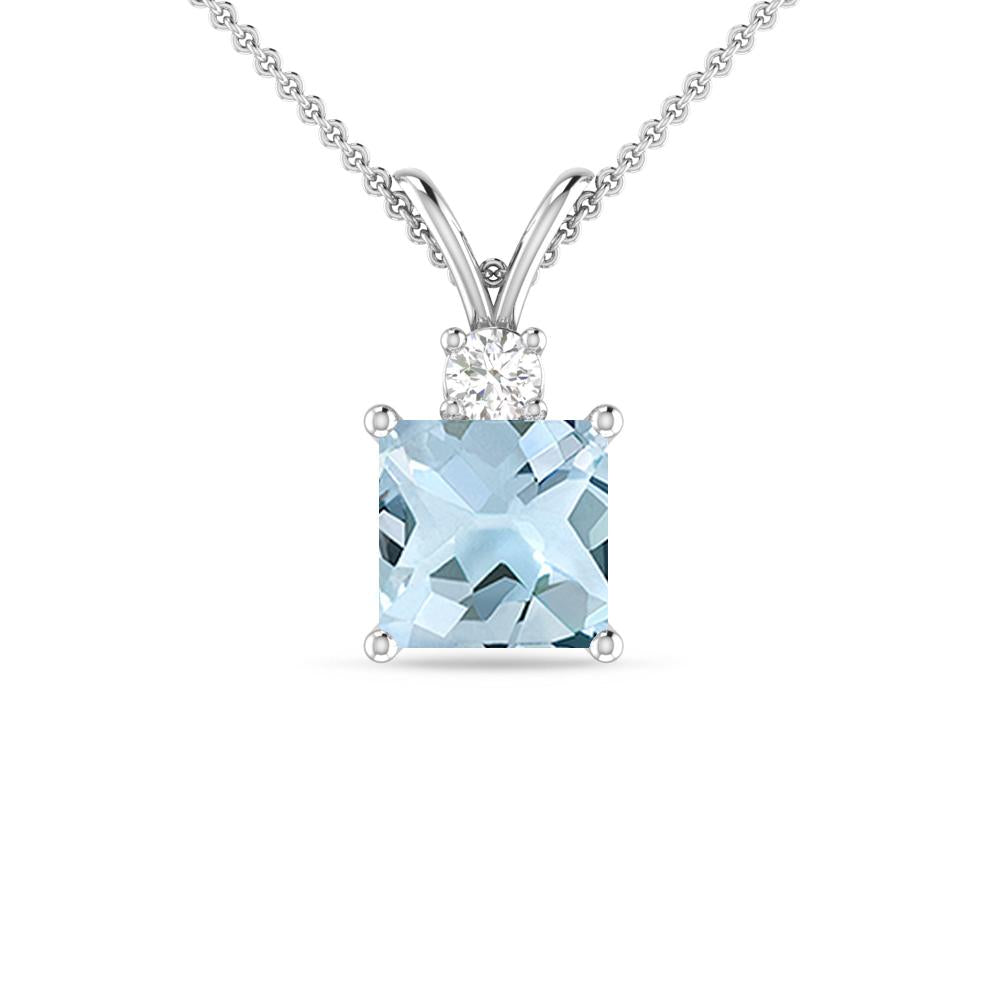 White Gold - Aquamarine