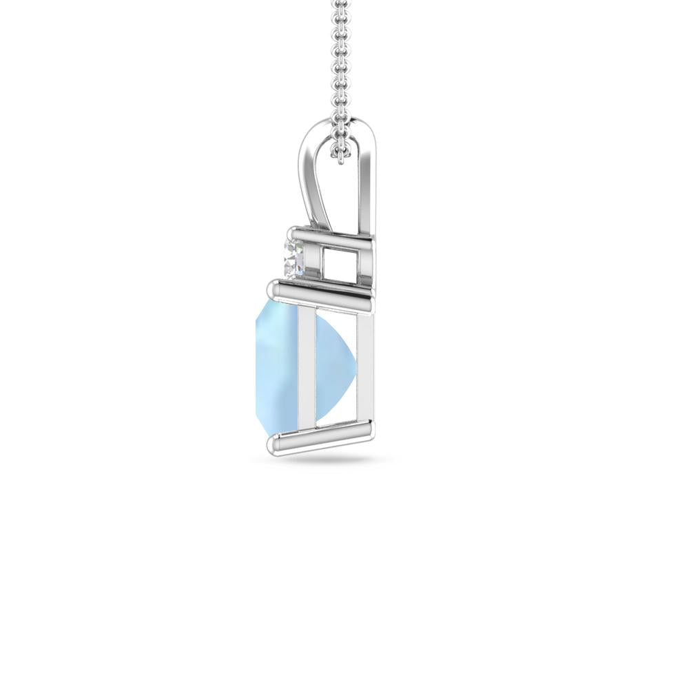 White Gold - Aquamarine