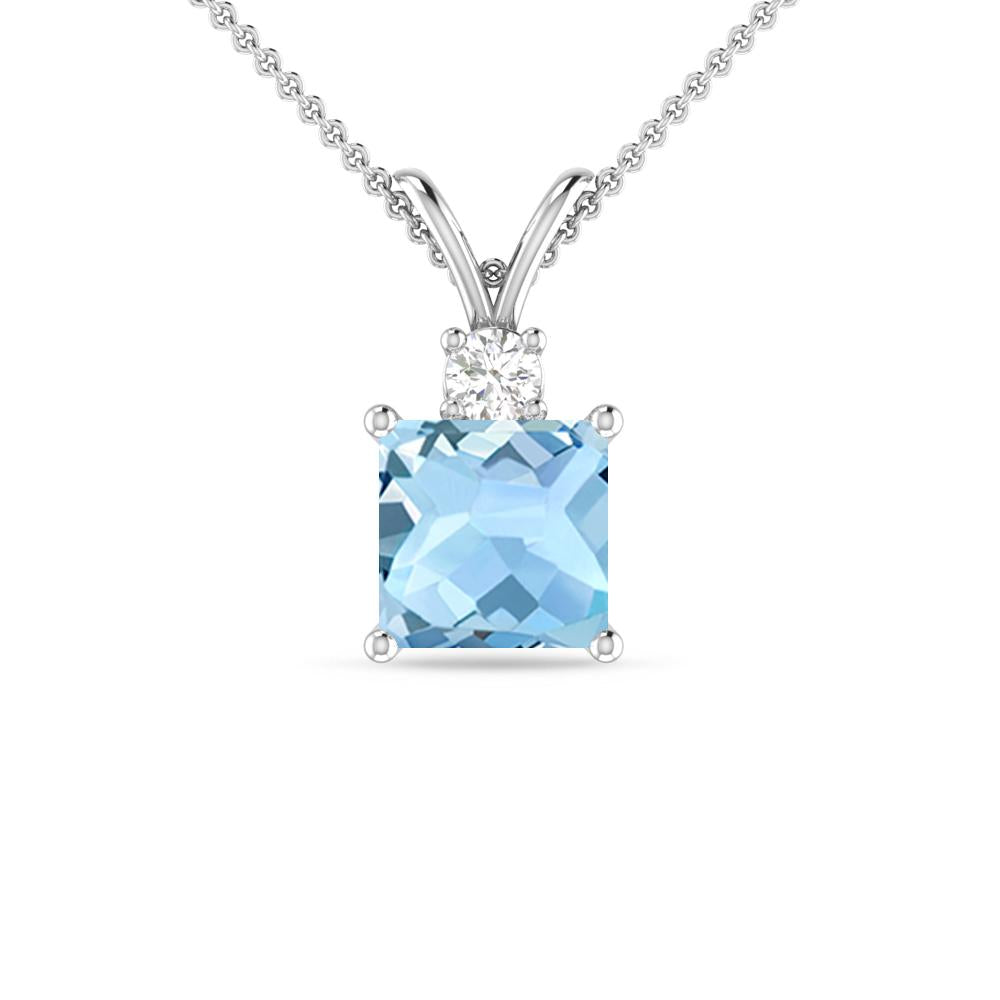 White Gold - Aquamarine