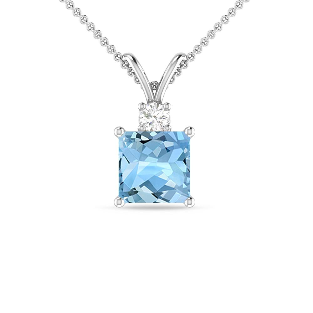 White Gold - Aquamarine