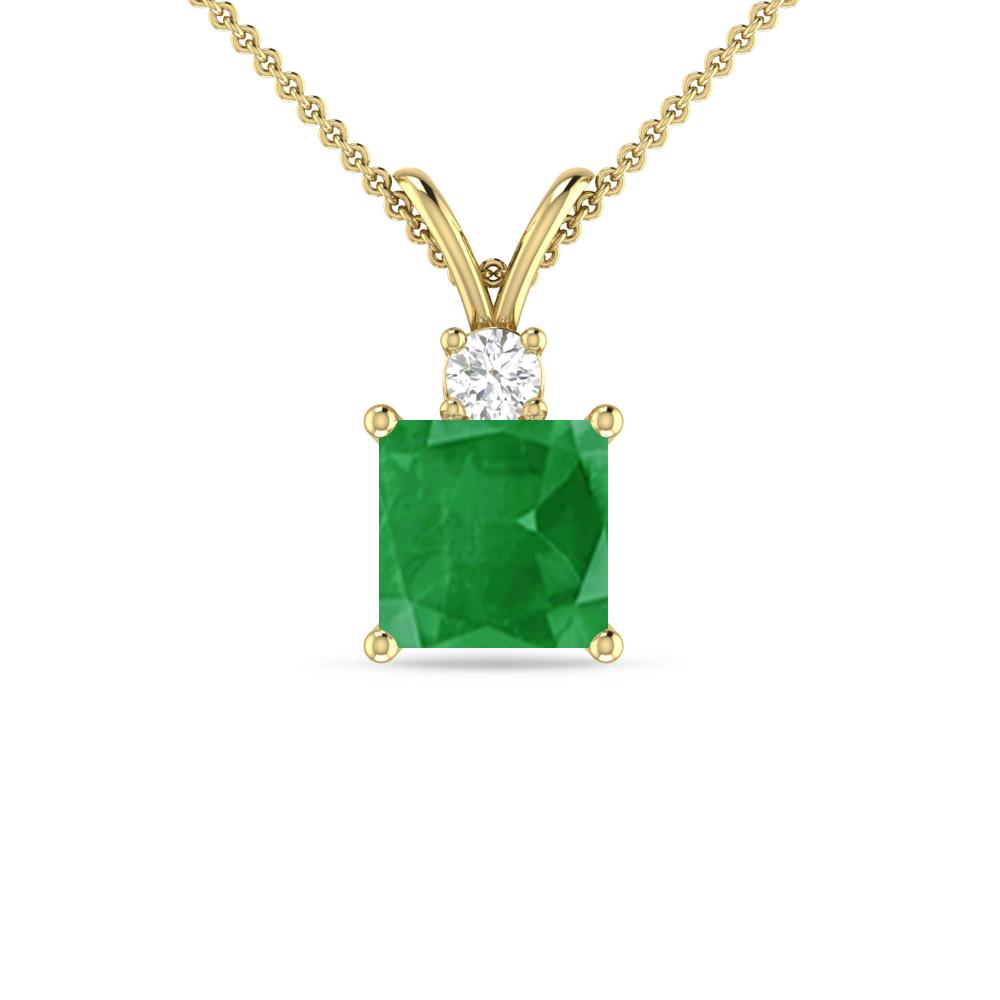 Yellow Gold - Emerald