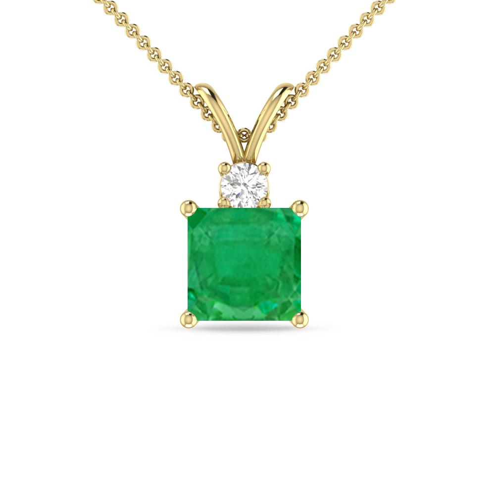 Yellow Gold - Emerald