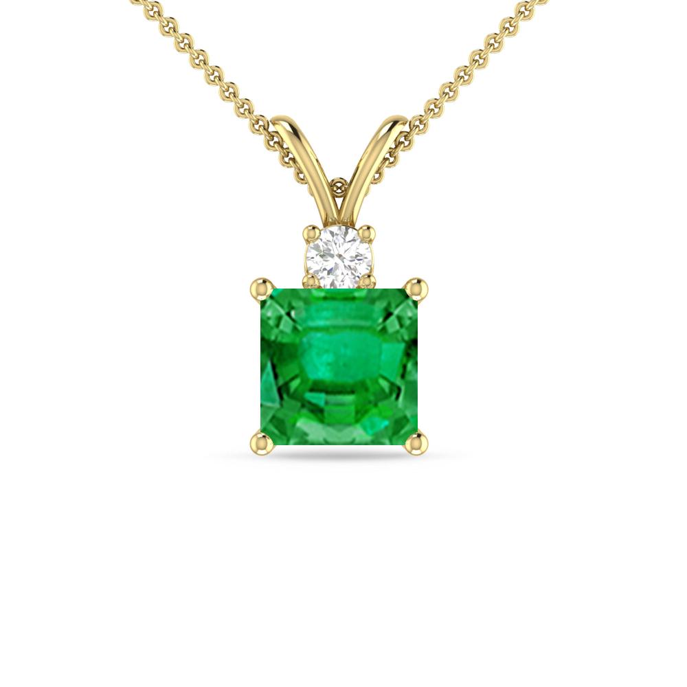 Yellow Gold - Emerald