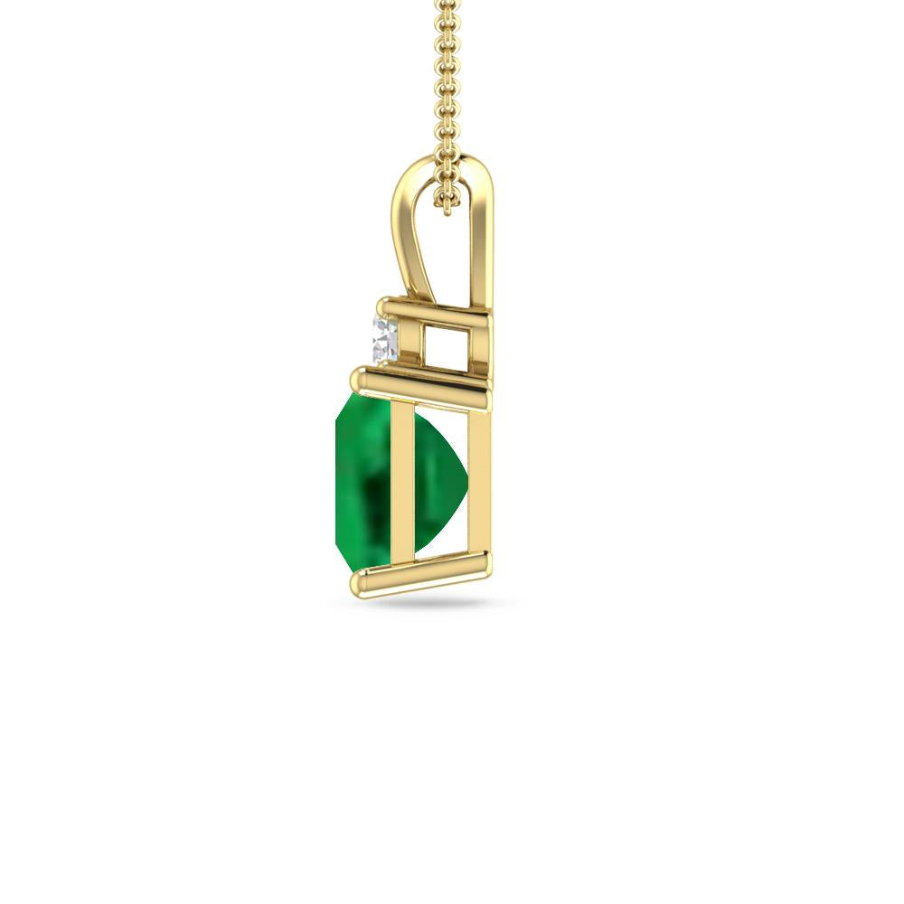 Yellow Gold - Emerald