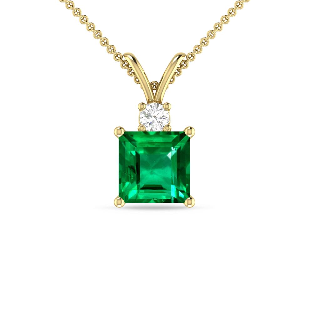 Yellow Gold - Emerald