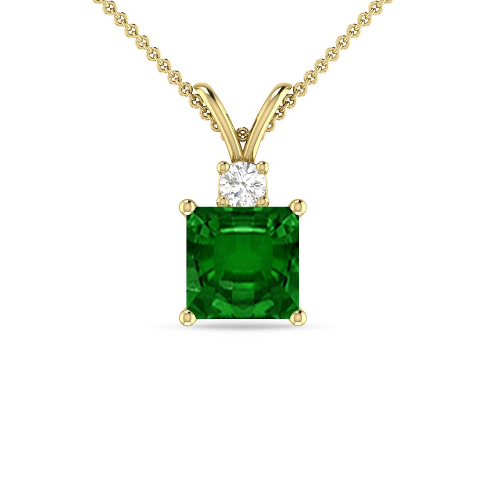 Yellow Gold - Emerald