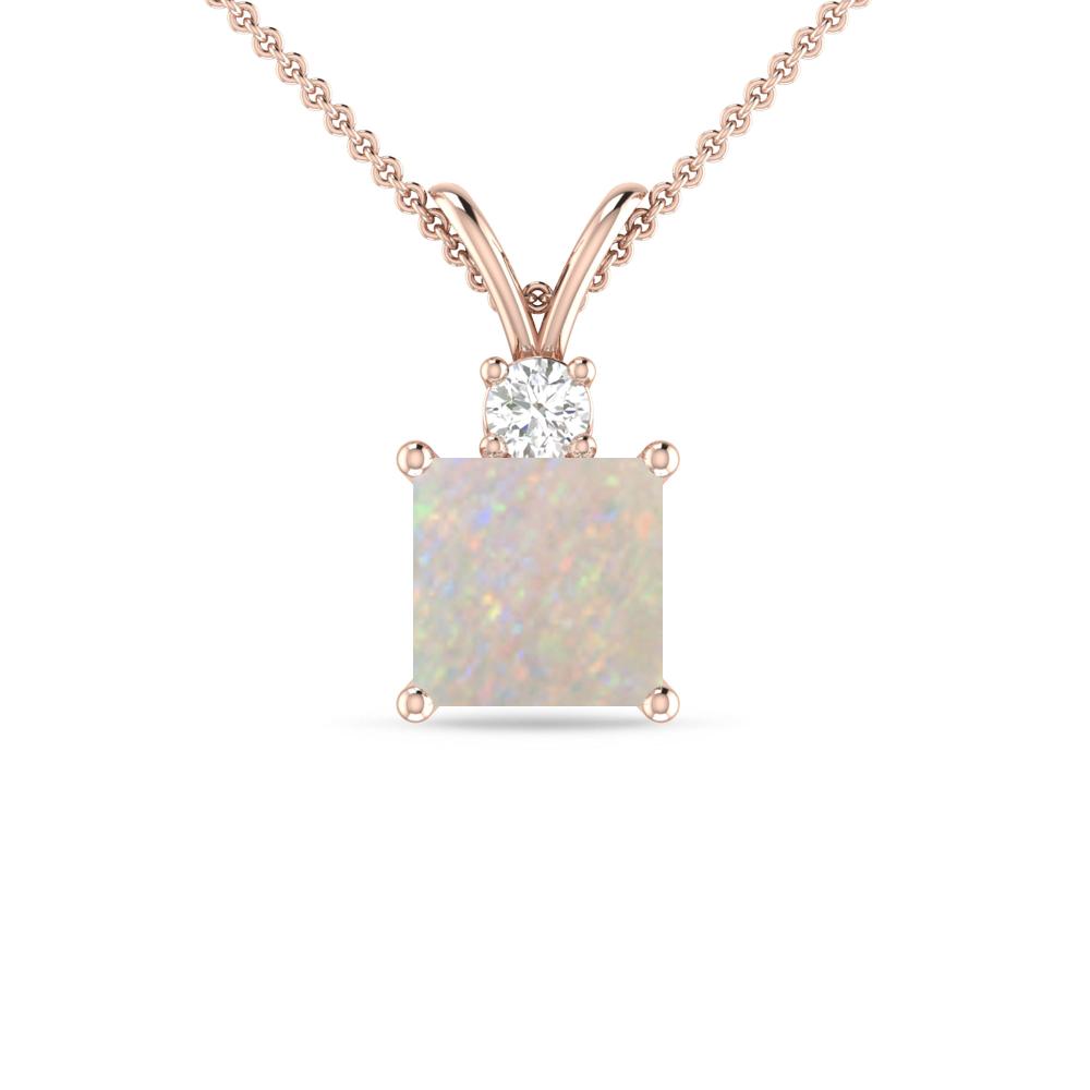 Rose Gold - Opal