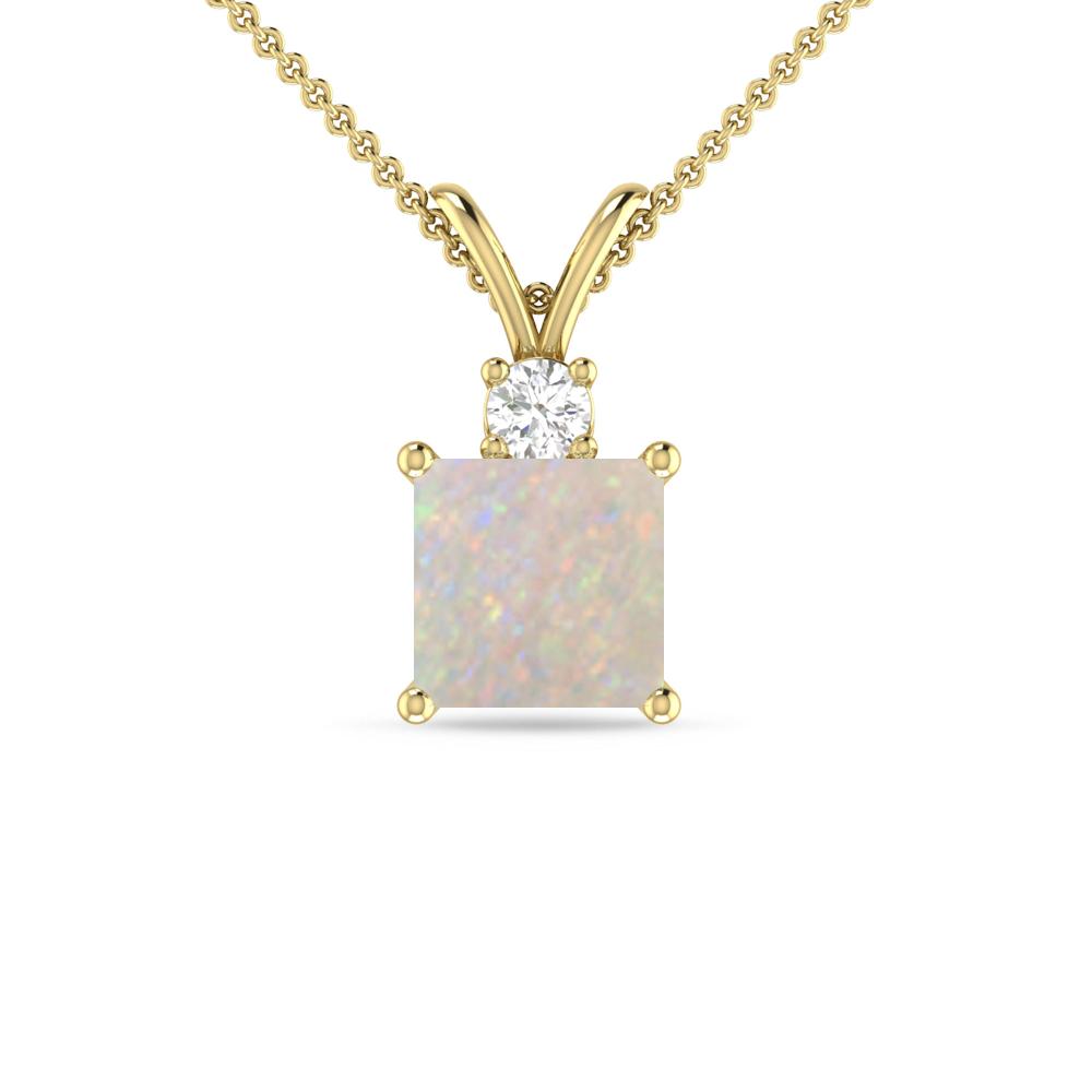 Yellow Gold - Opal