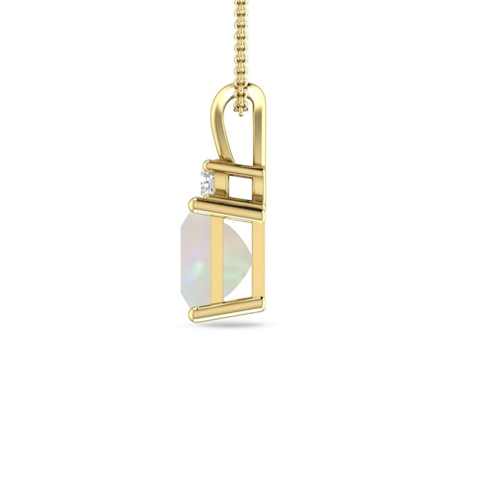 Yellow Gold - Opal