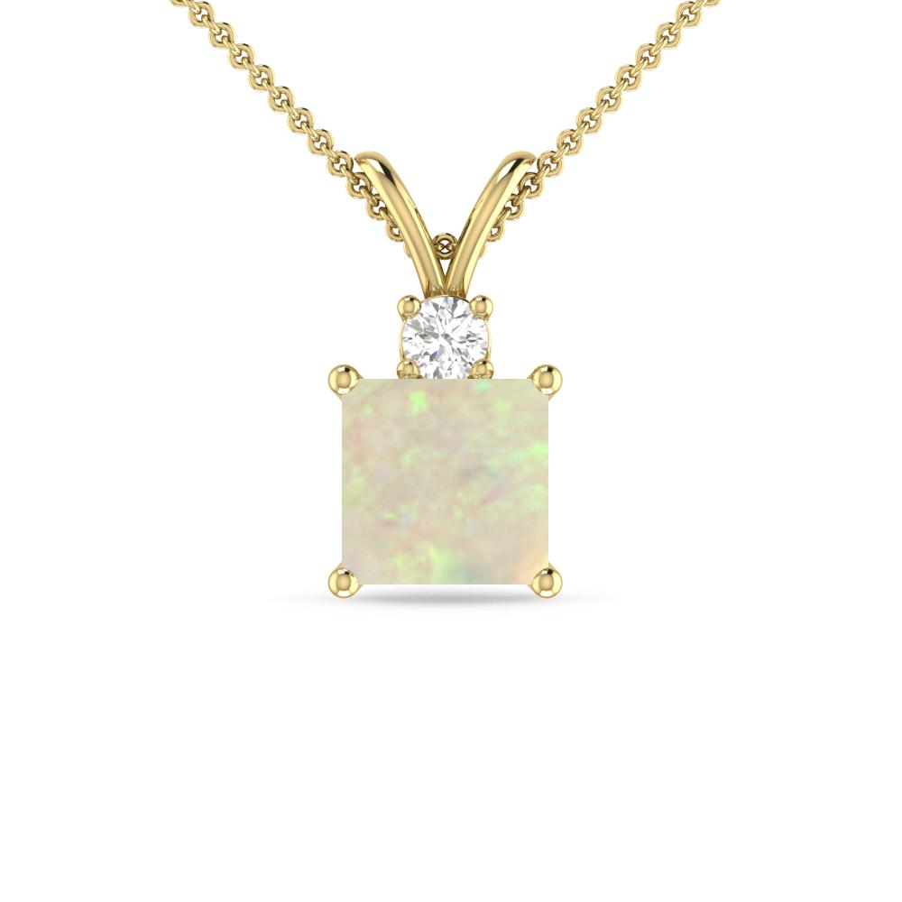 Yellow Gold - Opal