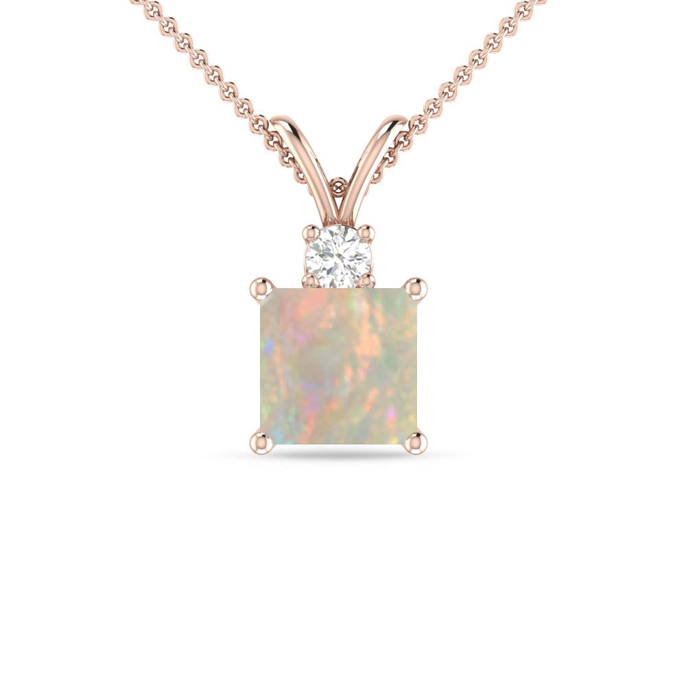 Rose Gold - Opal