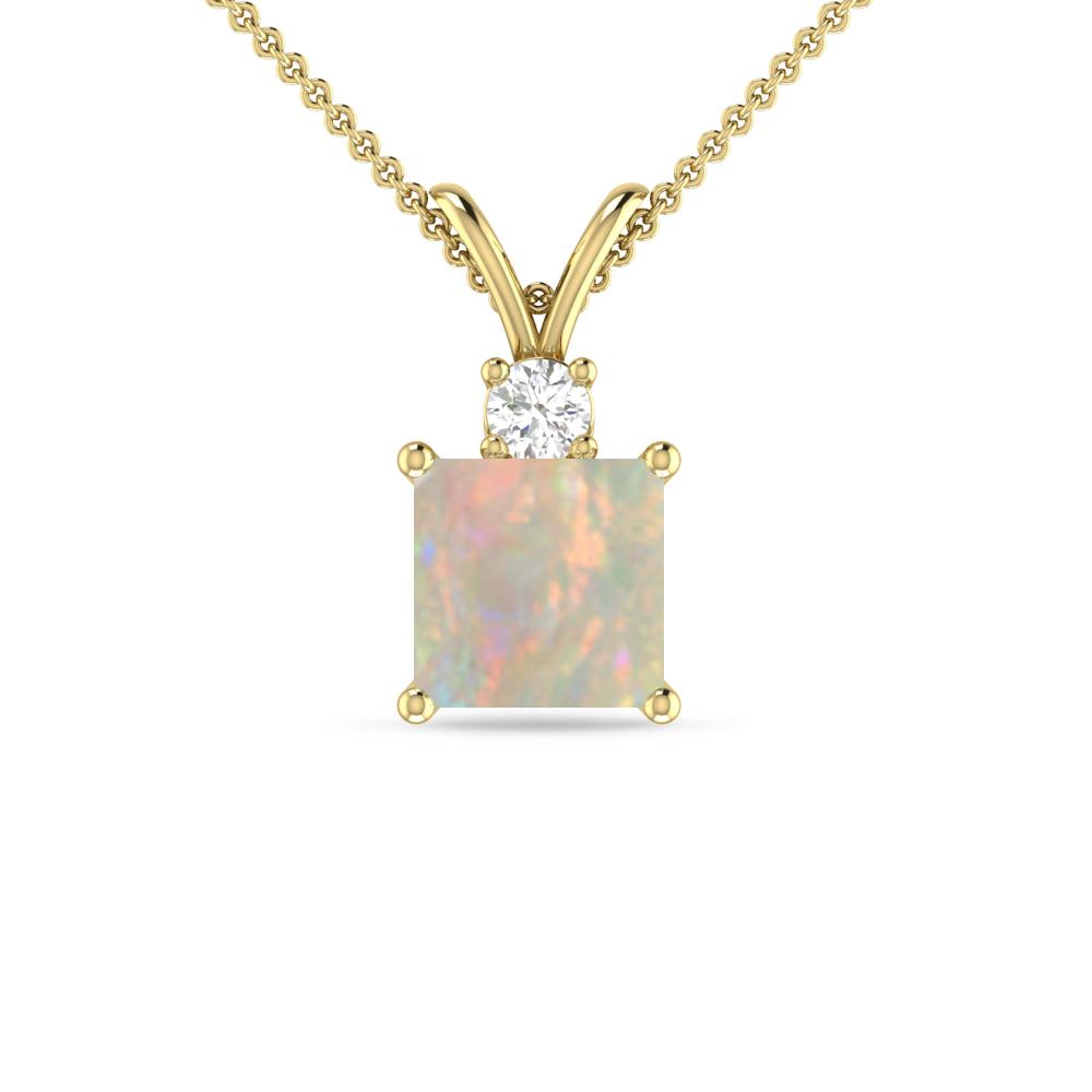 Yellow Gold - Opal