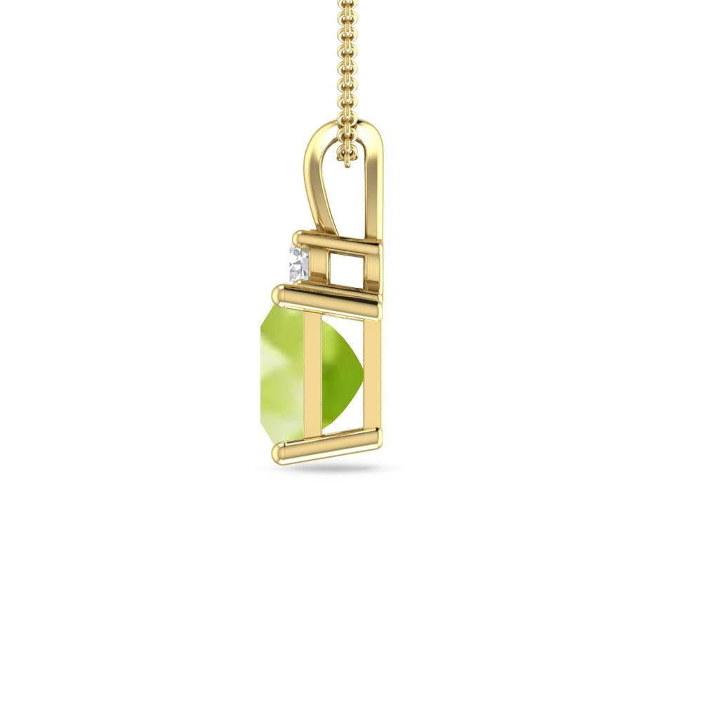 Yellow Gold - Peridot