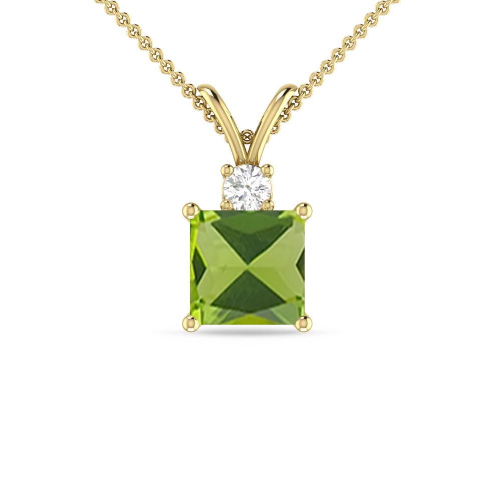 Yellow Gold - Peridot