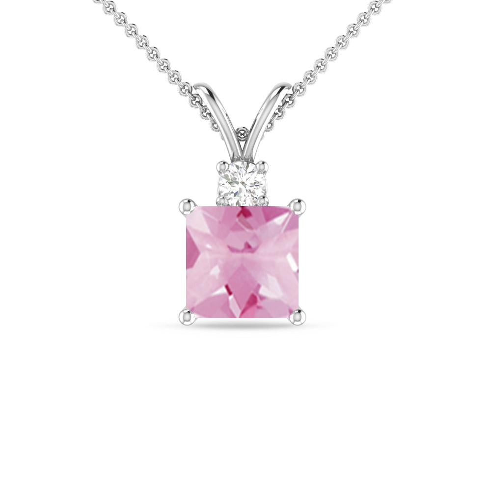 White Gold - Pink Tourmaline