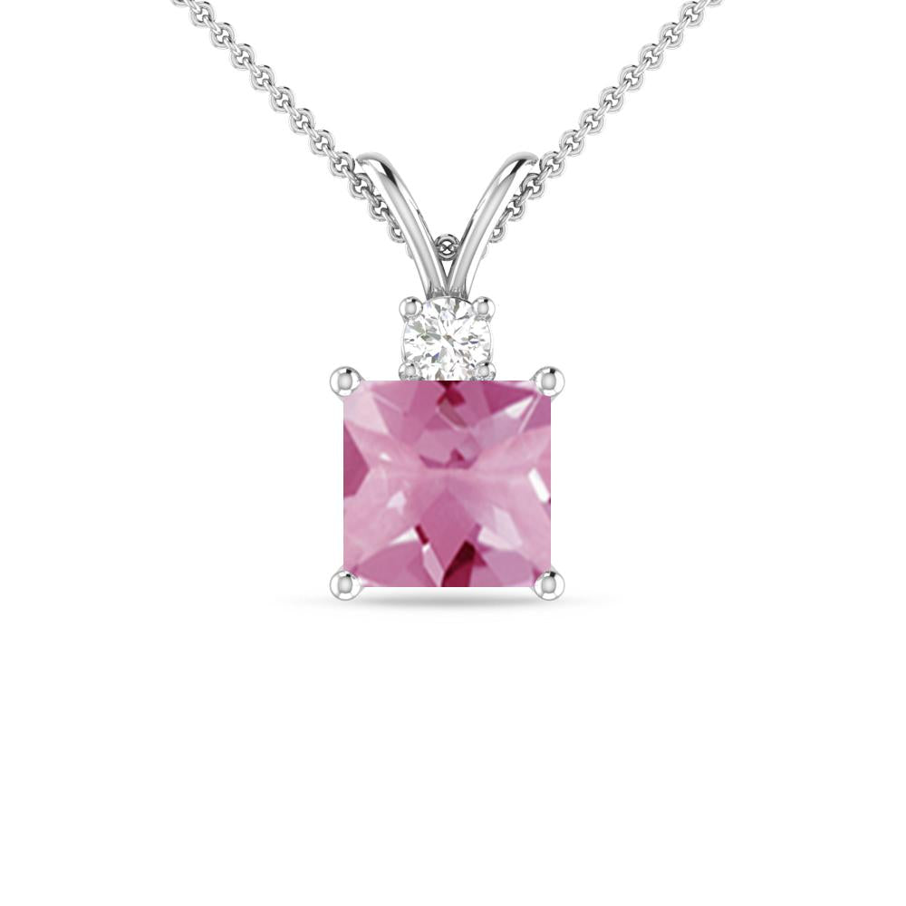 White Gold - Pink Tourmaline