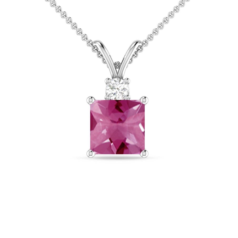 White Gold - Pink Tourmaline